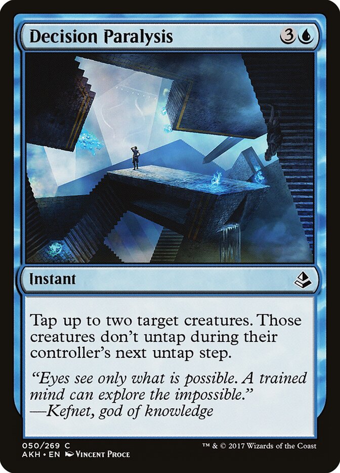 Decision Paralysis — Amonkhet #50