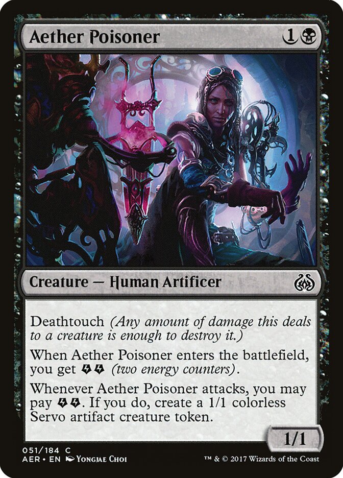 Envenenadora de éter | Aether Poisoner - Aether Revolt #51