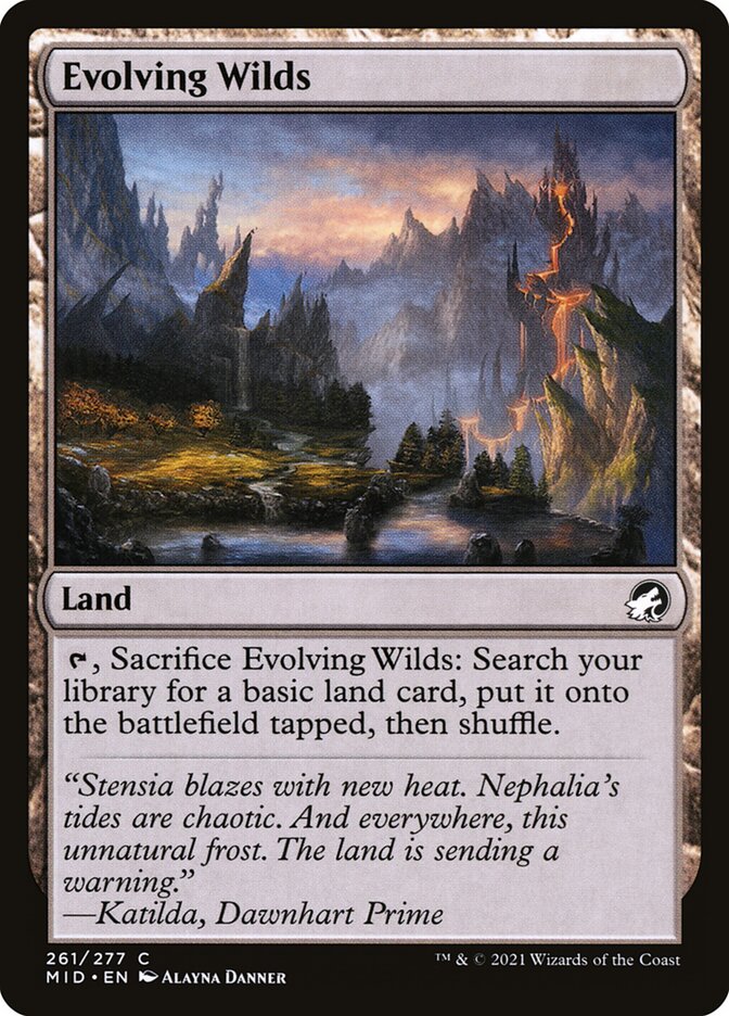 Terrenos expansivos | Evolving Wilds - Innistrad: Midnight Hunt #261