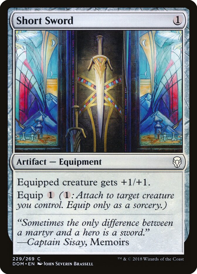 Espada corta — Dominaria #229