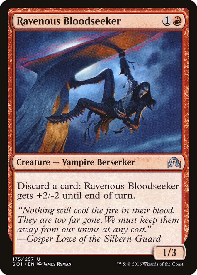 Ravenous Bloodseeker — Shadows over Innistrad #175
