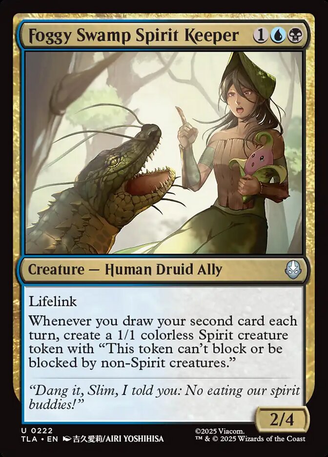 Guardiana espiritual del Pantano Neblinoso | Foggy Swamp Spirit Keeper — Avatar: The Last Airbender #222