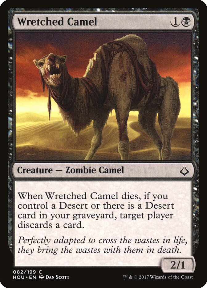 Dromedario espantoso | Wretched Camel — Hour of Devastation #82