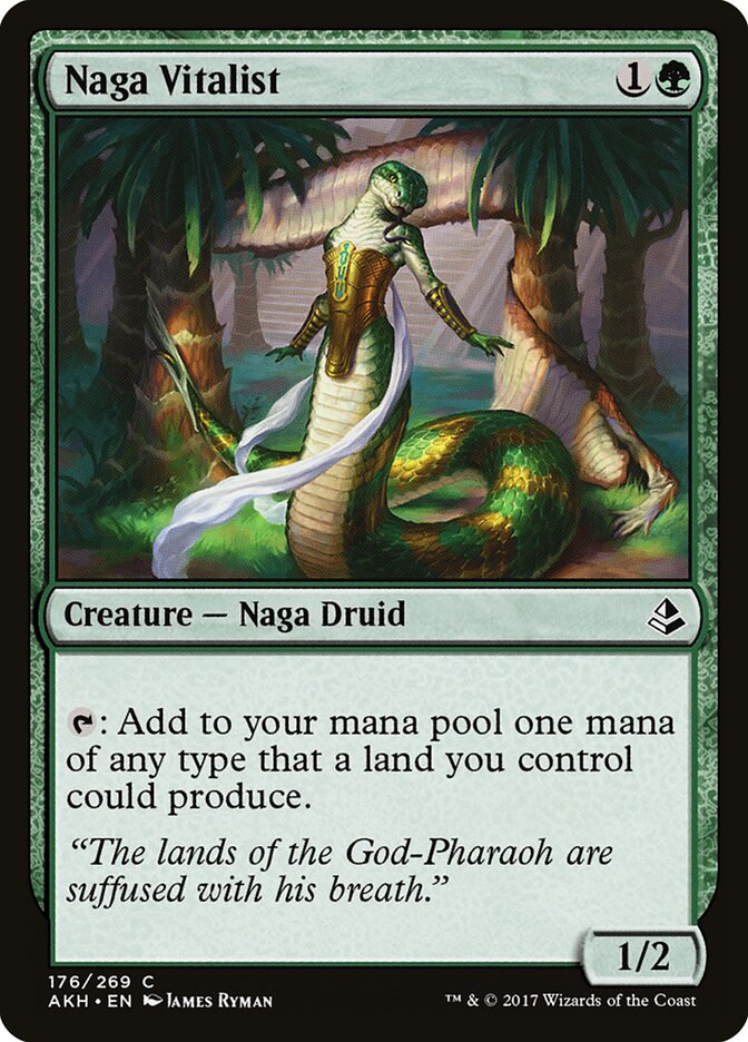 Naga Vitalist — Amonkhet #176