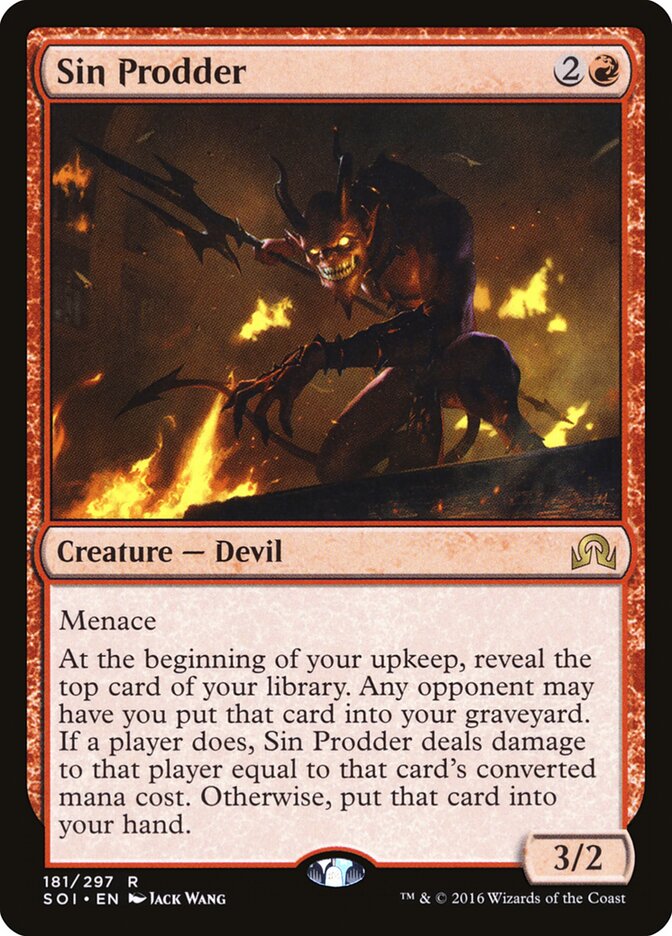 Incitador al pecado | Sin Prodder - Shadows over Innistrad #181