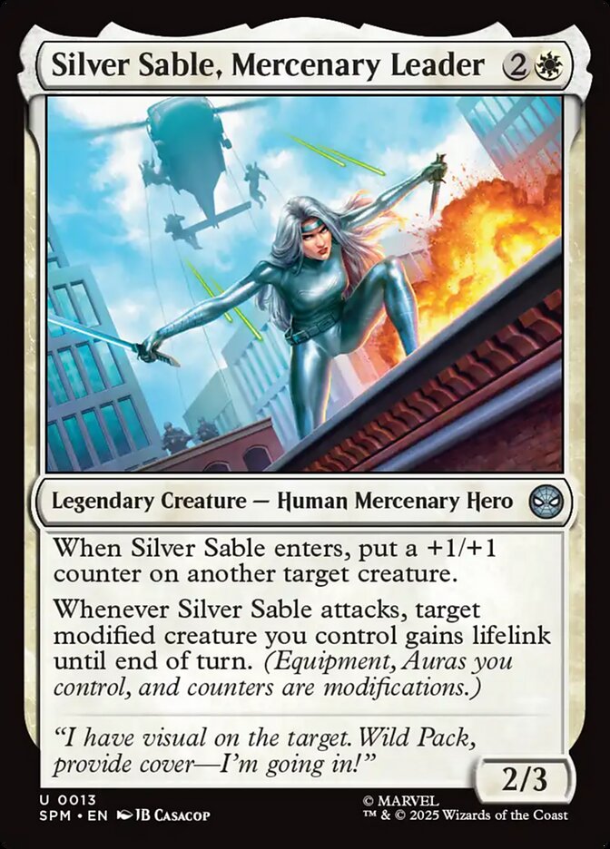 Marta Plateada, mercenaria líder | Silver Sable, Mercenary Leader — Marvel's Spider-Man #13