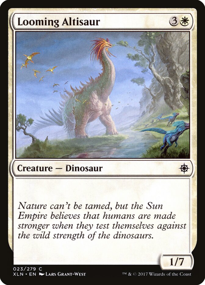 Looming Altisaur — Ixalan #23