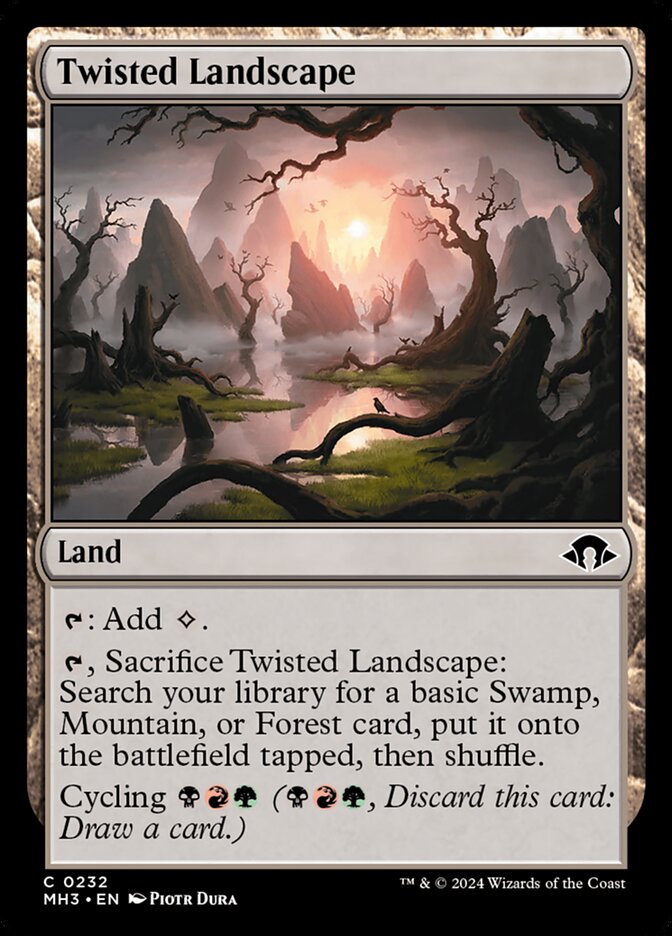 Paisaje sinuoso | Twisted Landscape — Modern Horizons 3 #232