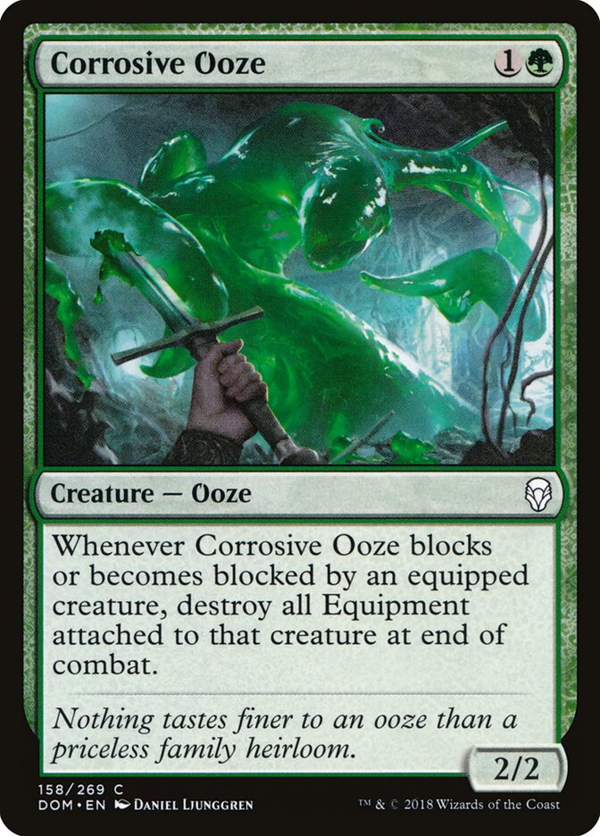 Cieno corrosivo — Dominaria #158
