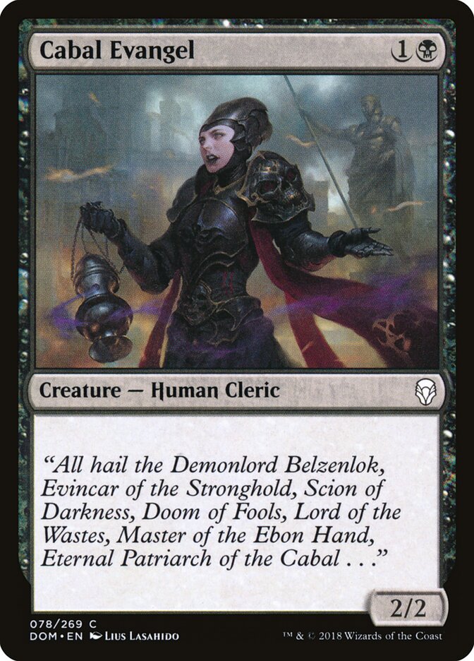 Evangelista de la Cábala — Dominaria #78