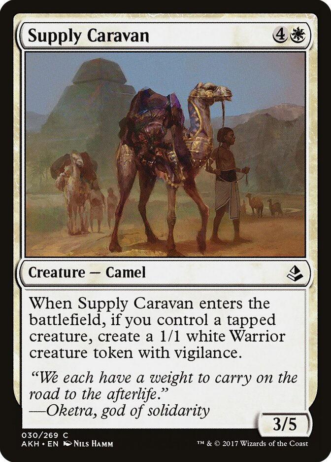 Supply Caravan — Amonkhet #30