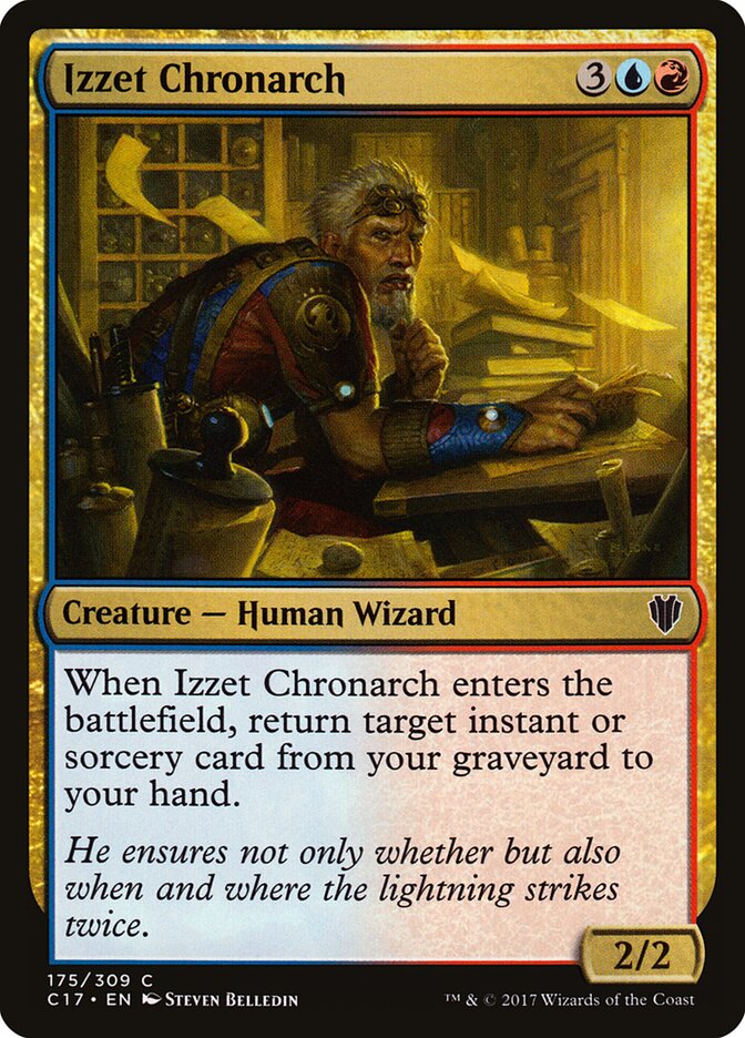 Cronarca ízzet | Izzet Chronarch — Commander 2017 #175