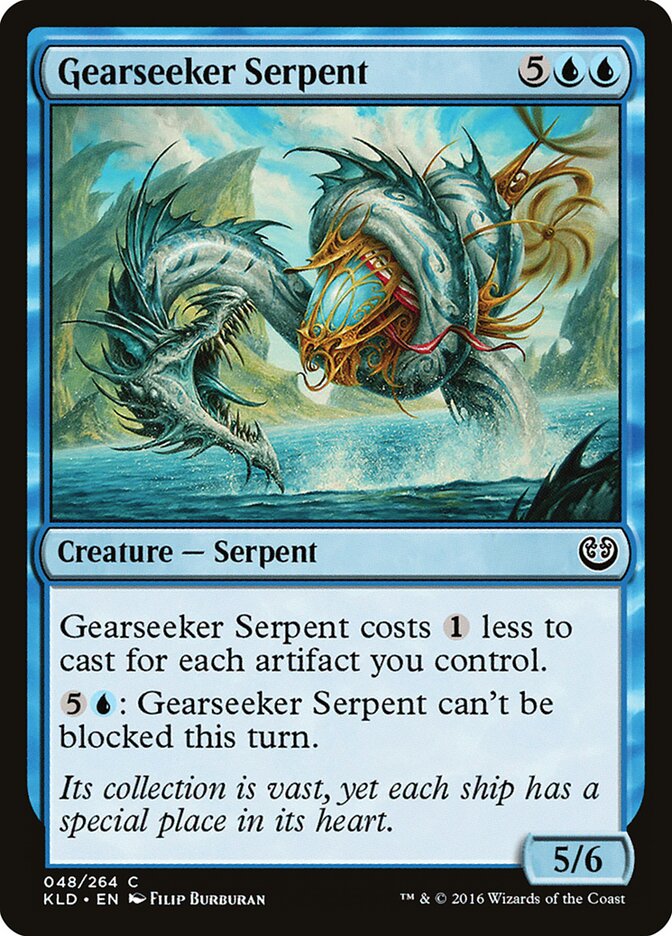 Serpiente devoraingenios — Kaladesh #48