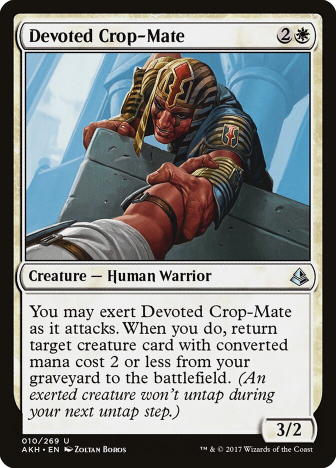 Devoted Crop-Mate — Amonkhet #10