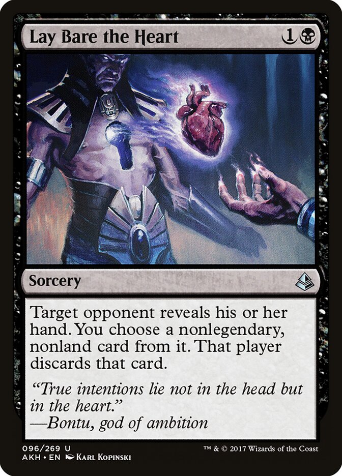 Lay Bare the Heart — Amonkhet #96