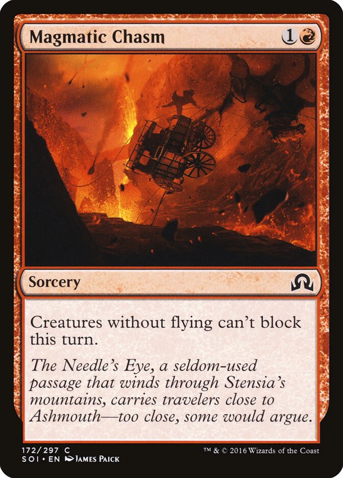 Magmatic Chasm — Shadows over Innistrad #172