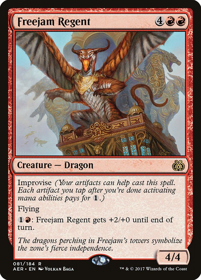 Regente de Improlibre | Freejam Regent - Aether Revolt #81