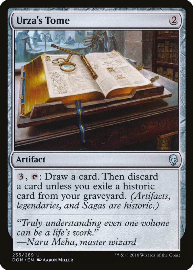 Tomo de Urza — Dominaria #235