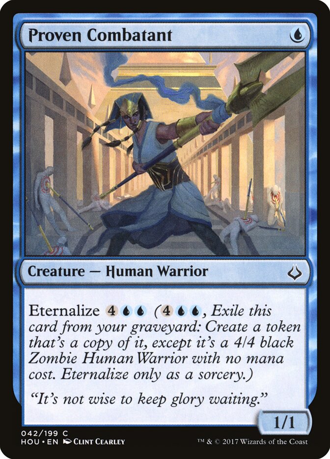 Combatiente curtida | Proven Combatant — Hour of Devastation #42