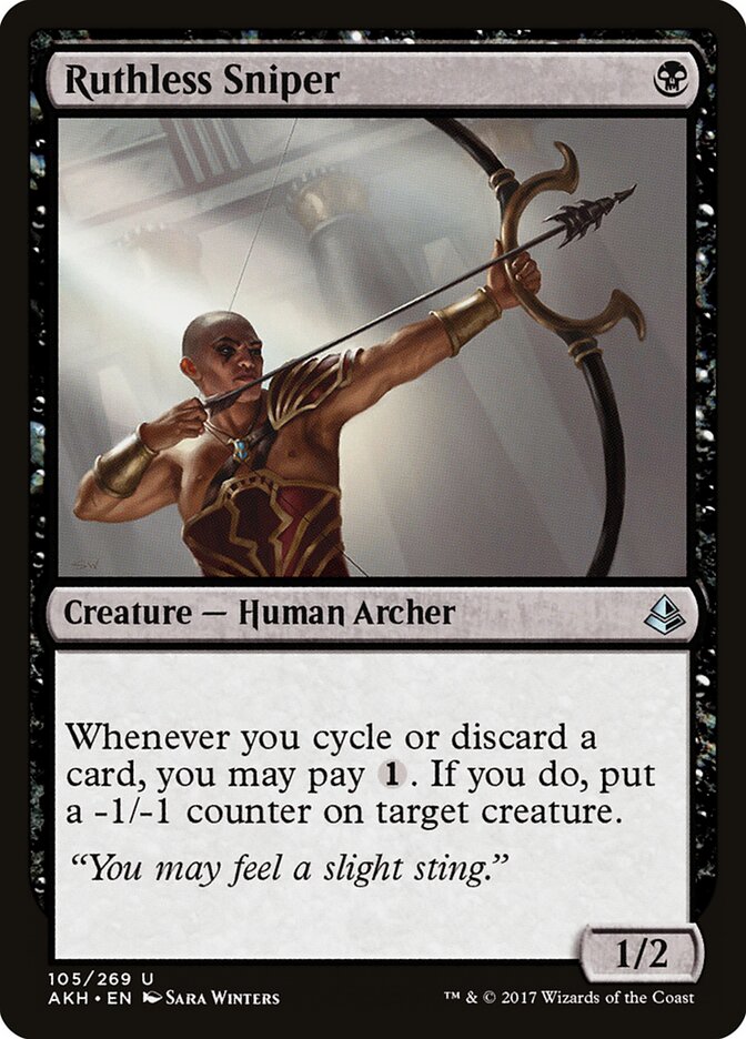 Ruthless Sniper — Amonkhet #105