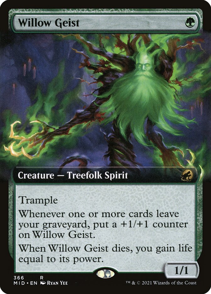 Willow Geist - Innistrad: Midnight Hunt #366