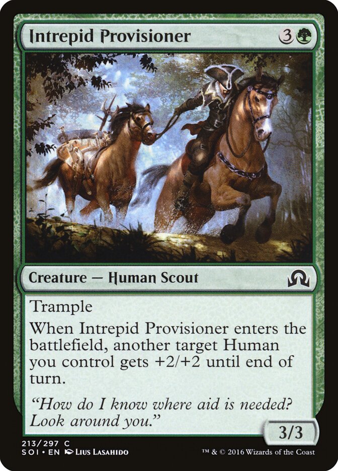 Intrepid Provisioner — Shadows over Innistrad #213