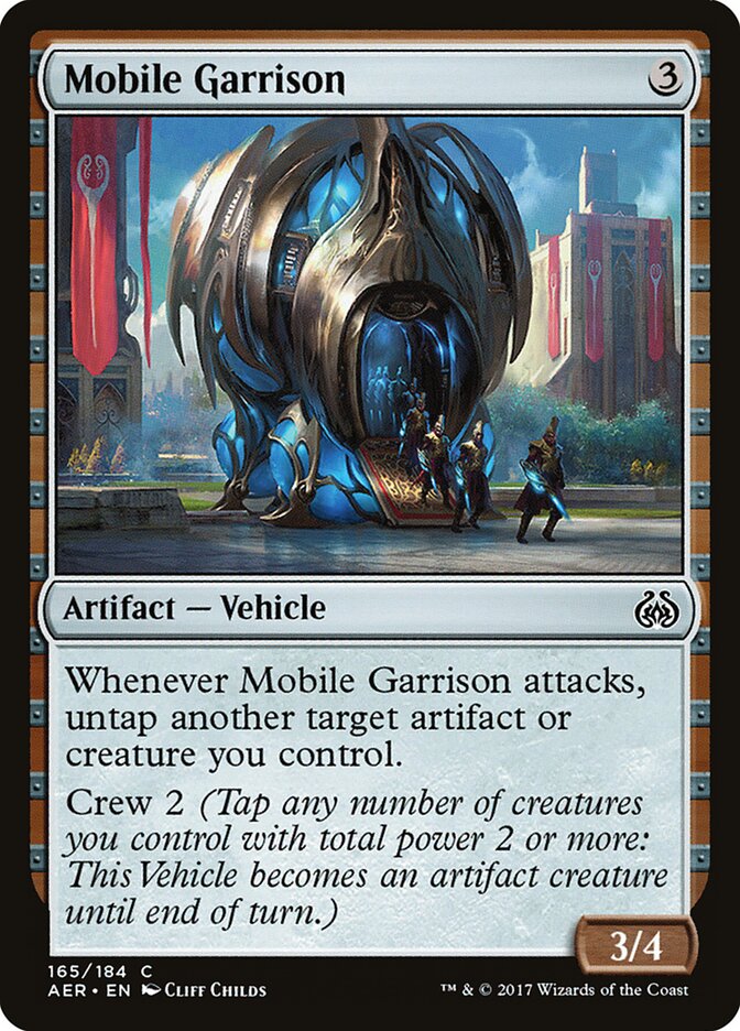 Baluarte móvil | Mobile Garrison - Aether Revolt #165