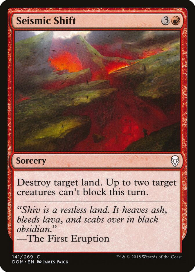 Temblor sísmico — Dominaria #141