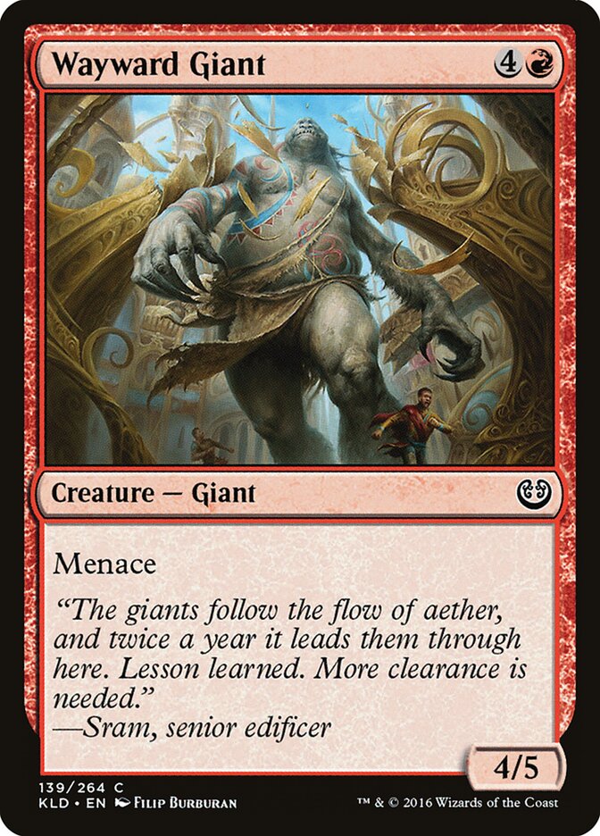 Gigante descontrolado — Kaladesh #139