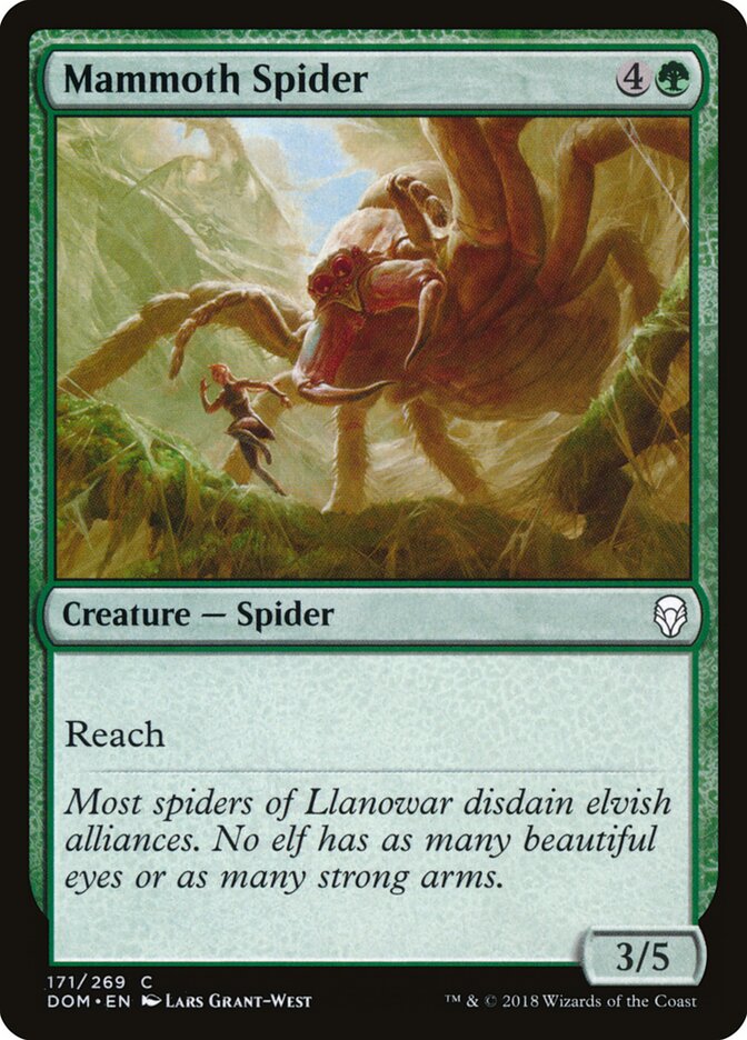Araña mamut — Dominaria #171