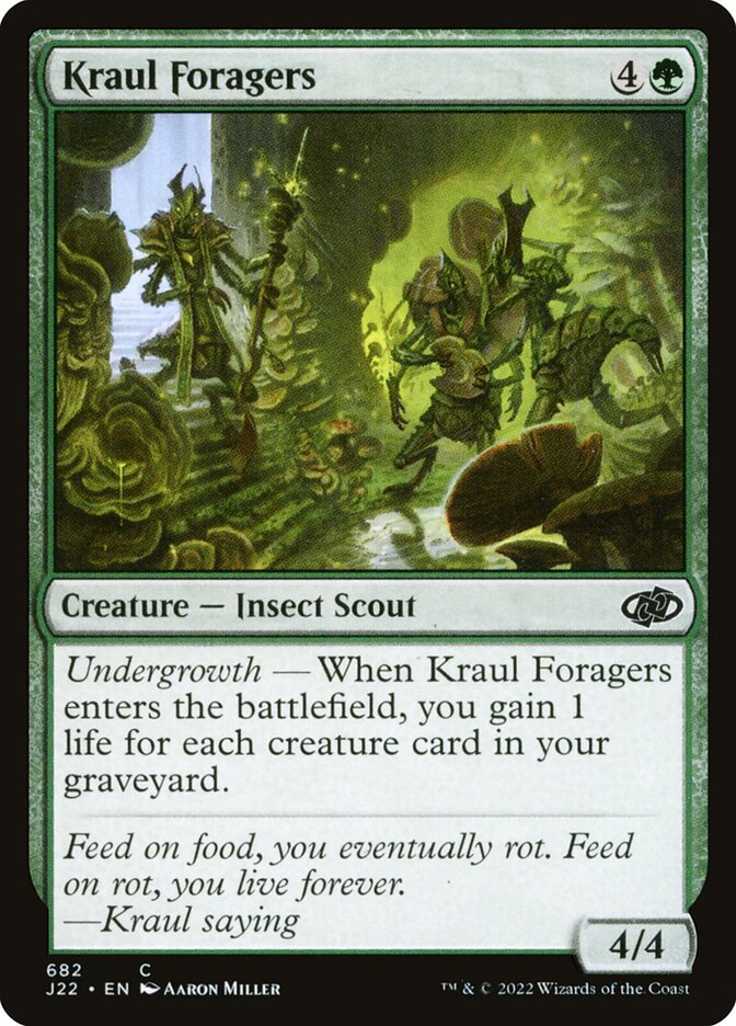 Recolectores kraul | Kraul Foragers - Jumpstart 2022 #682