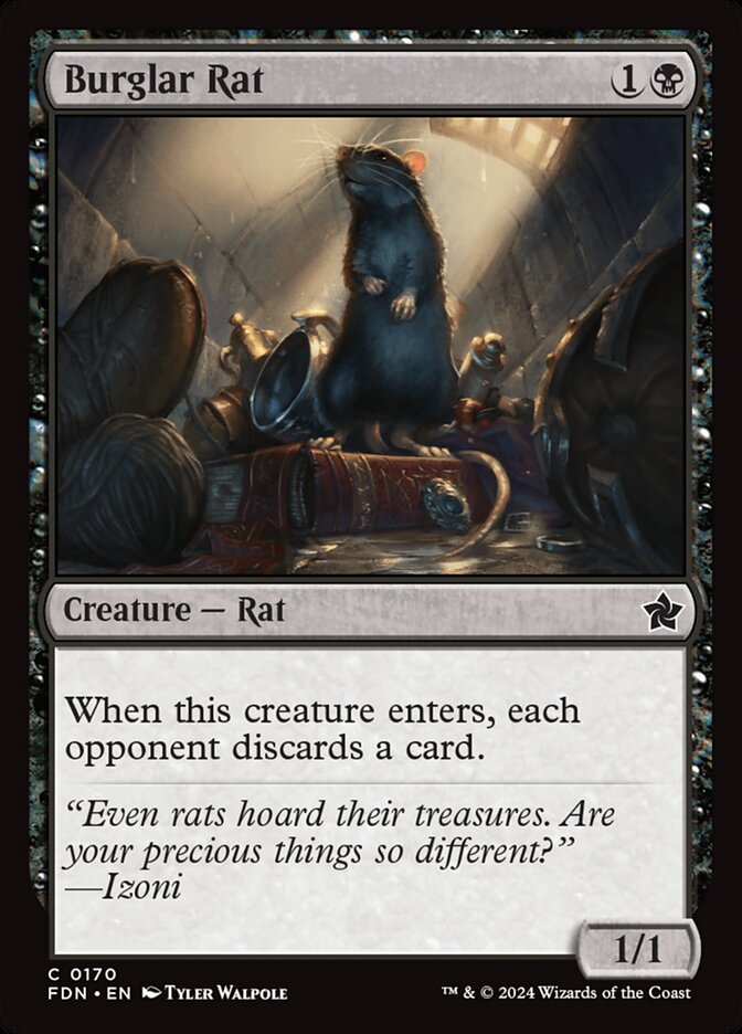 Rata ladrona | Burglar Rat - Foundations #170