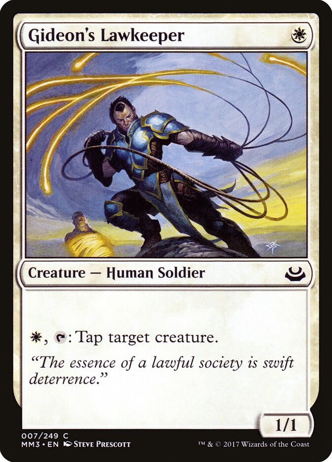 Gideon's Lawkeeper — Modern Masters 2017 #7