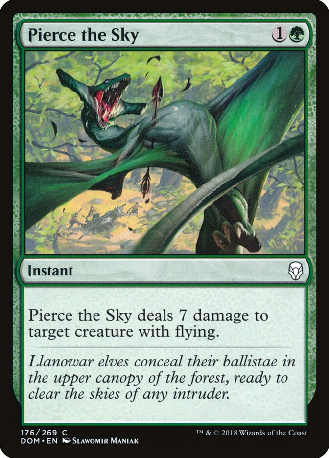 Perforar los cielos — Dominaria #176