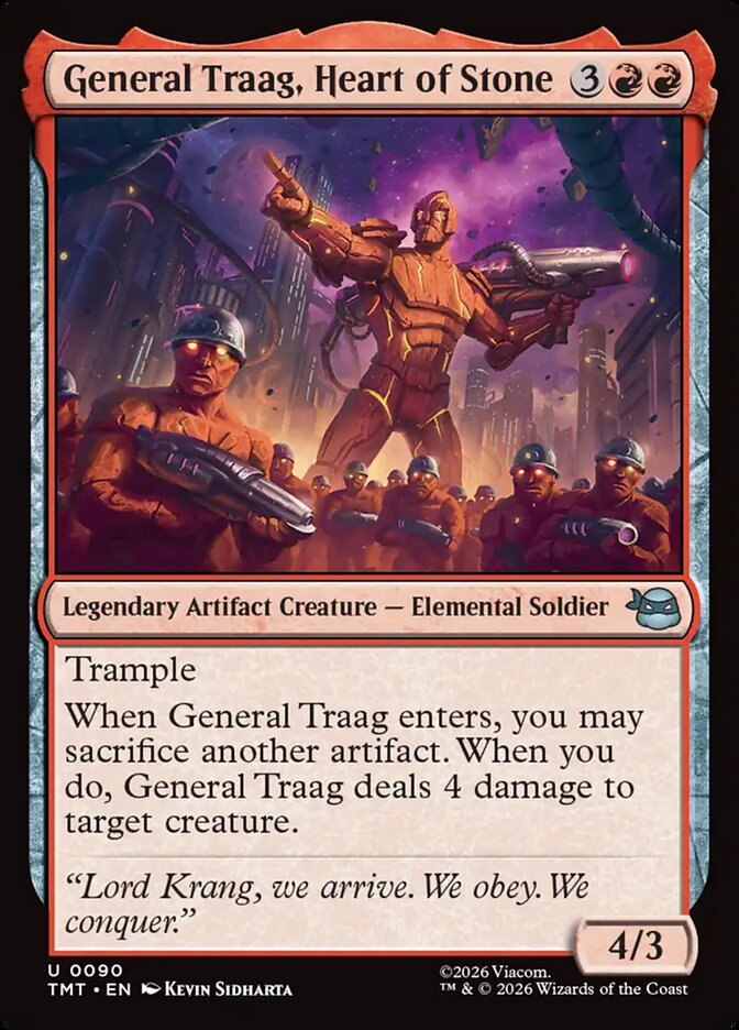 General Traag, corazón pétreo | General Traag, Heart of Stone - Teenage Mutant Ninja Turtles #90
