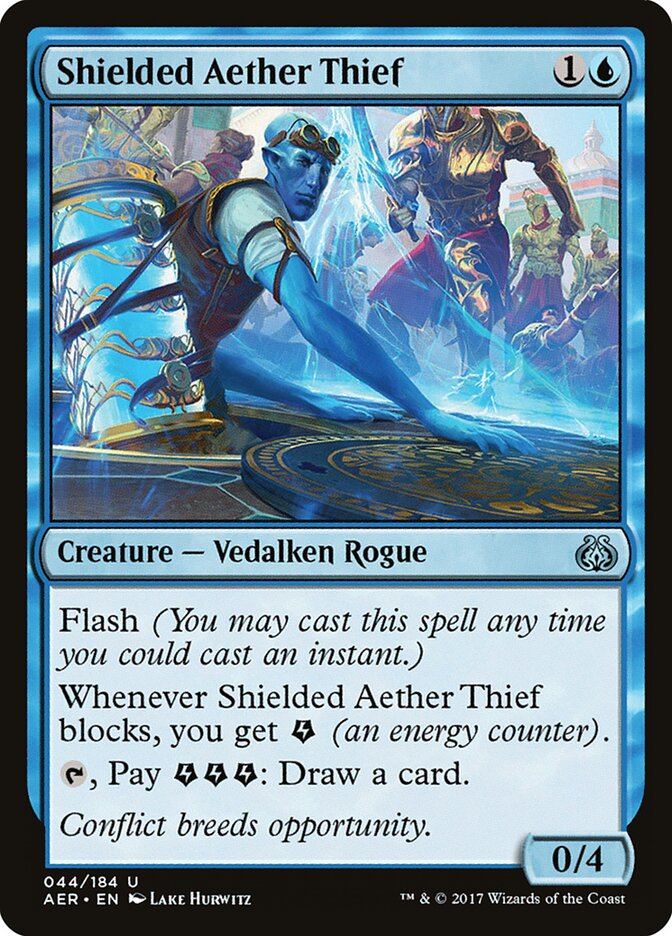 Ladrón de éter con escudo | Shielded Aether Thief - Aether Revolt #44