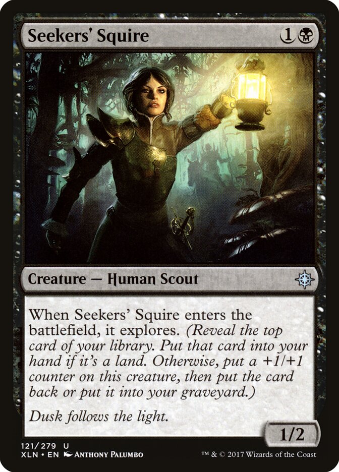 Seekers' Squire — Ixalan #121