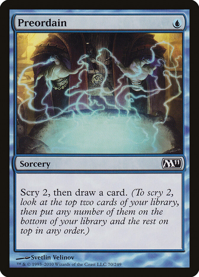 Preordinar | Preordain - Magic 2011 #70
