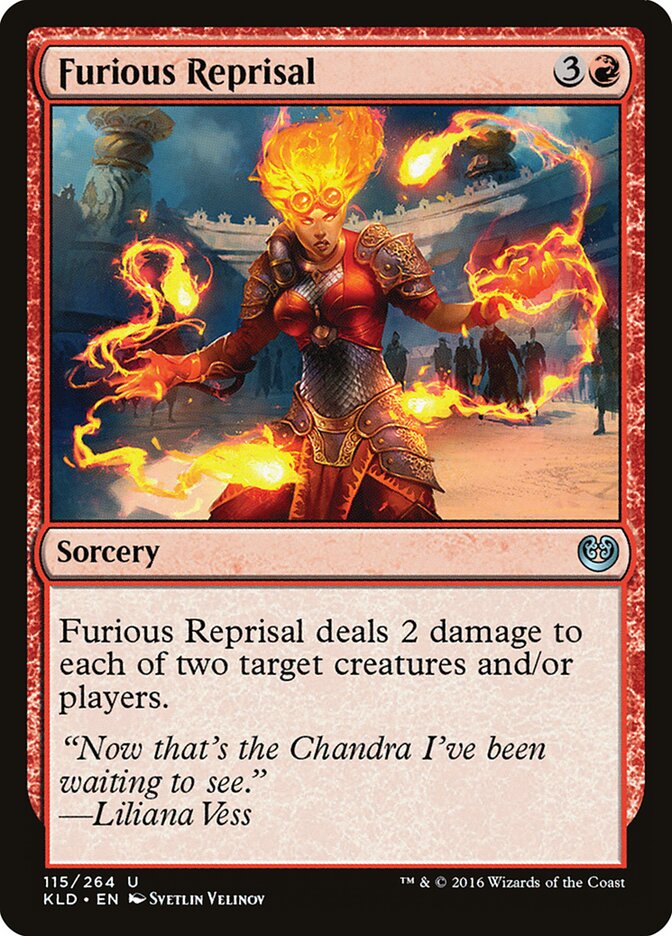 Represalia colérica — Kaladesh #115
