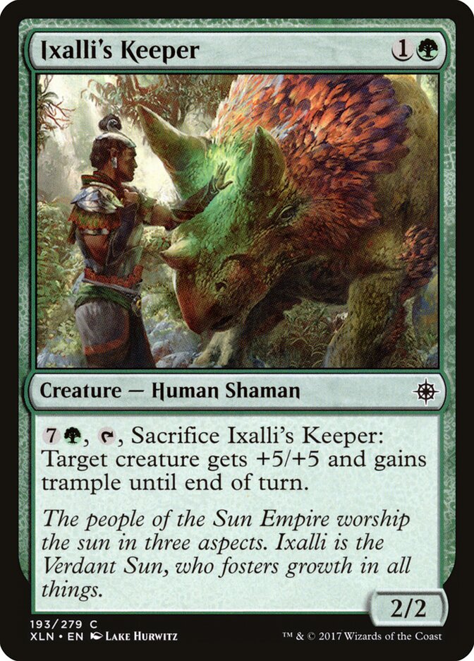 Ixalli's Keeper — Ixalan #193