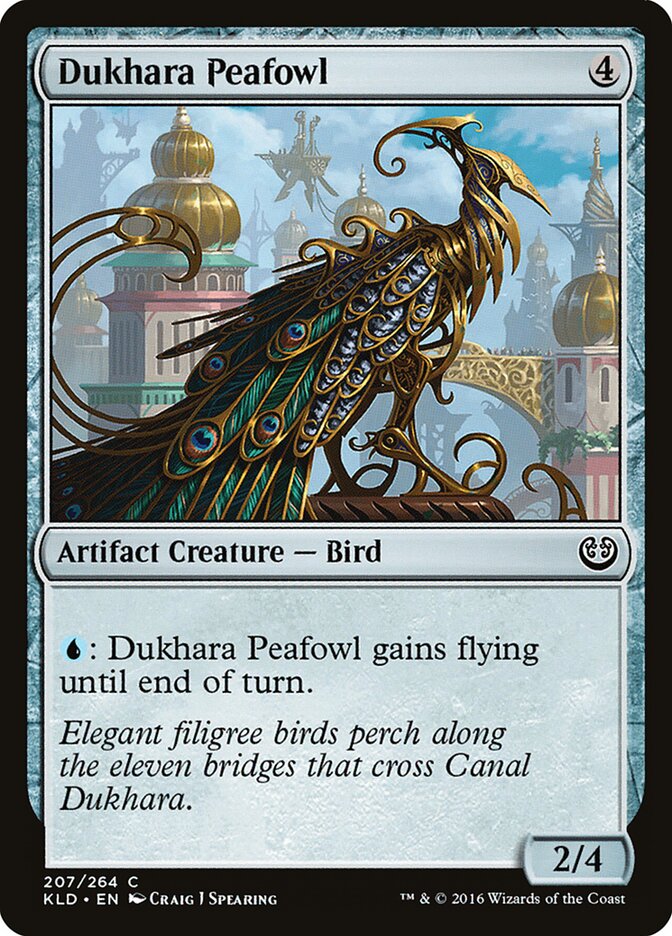 Pavo real de Dukhara — Kaladesh #207