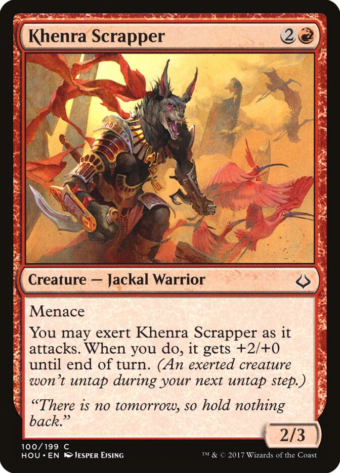 Khenra pendenciero | Khenra Scrapper — Hour of Devastation #100