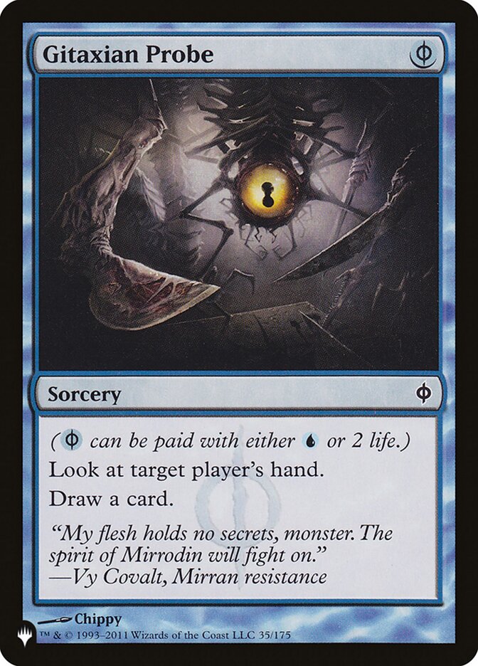 Gitaxian Probe - The List #NPH-35