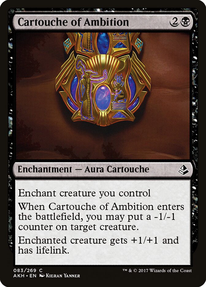 Cartouche of Ambition — Amonkhet #83
