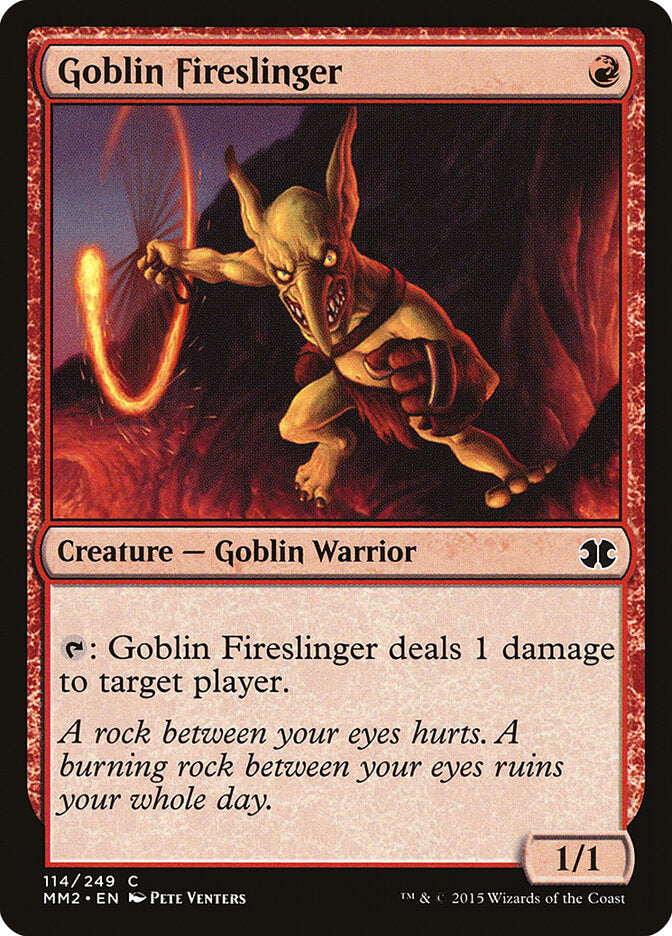 Goblin Fireslinger - Modern Masters 2015 #114