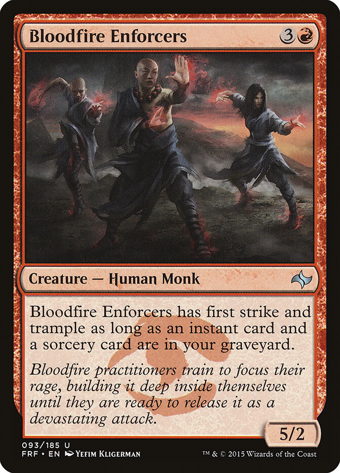 Coaccionadores venardientes | Bloodfire Enforcers - Fate Reforged #93