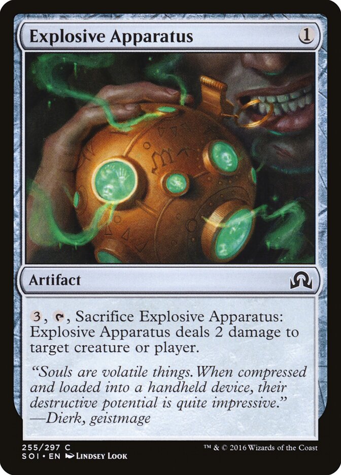 Explosive Apparatus — Shadows over Innistrad #255