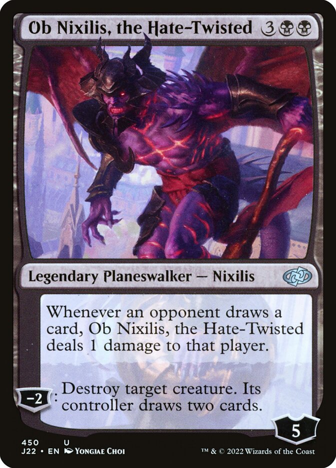 Ob Nixilis, deformado por el odio | Ob Nixilis, the Hate-Twisted - Jumpstart 2022 #450