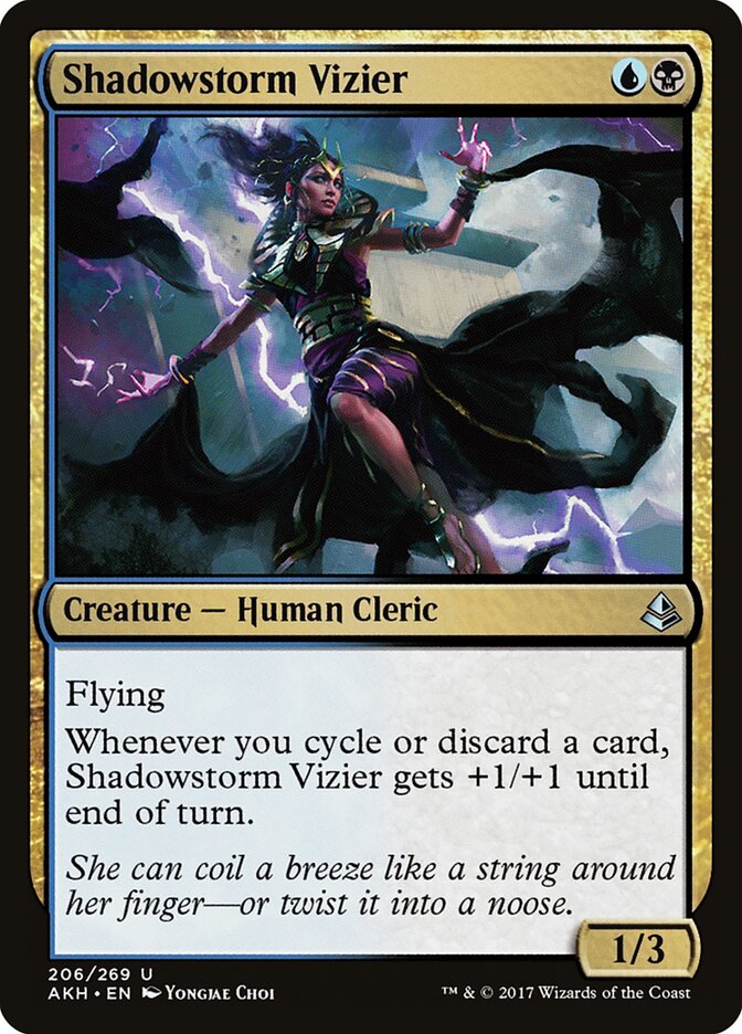 Shadowstorm Vizier — Amonkhet #206