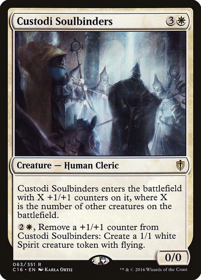 Custodi apresaalmas | Custodi Soulbinders - Commander 2016 #63